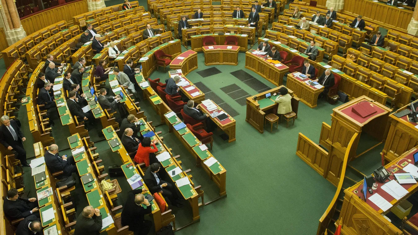 Gulyás Gergely Budapest, 2015. április 7.
Gulyás Gergely, a Fidesz parlamenti frakcióvezető-helyettese napirend előtt szólal fel az Országgyűlés plenáris ülésén 2015. április 7-én.
MTI Fotó: Illyés Tibor 