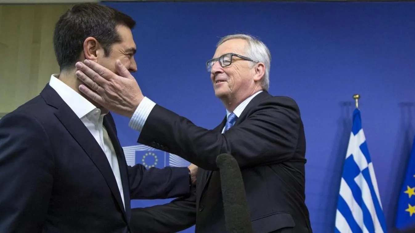 Jean-Claude Juncker Alexis Tsipras Ciprasz görög 