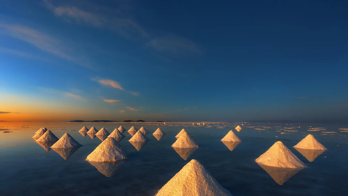 A Salar de Uyuni a világ egyik legértékesebb sómezeje 