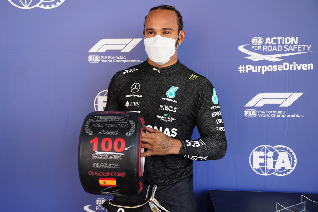 Forma-1, Spanyol Nagydíj, időmérő, Lewis Hamilton, Mercedes 