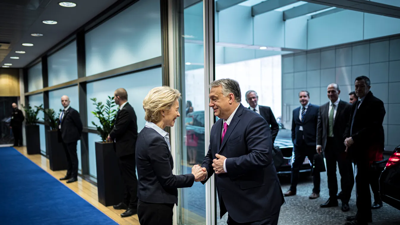 VON DER LEYEN, Ursula; ORBÁN Viktor 