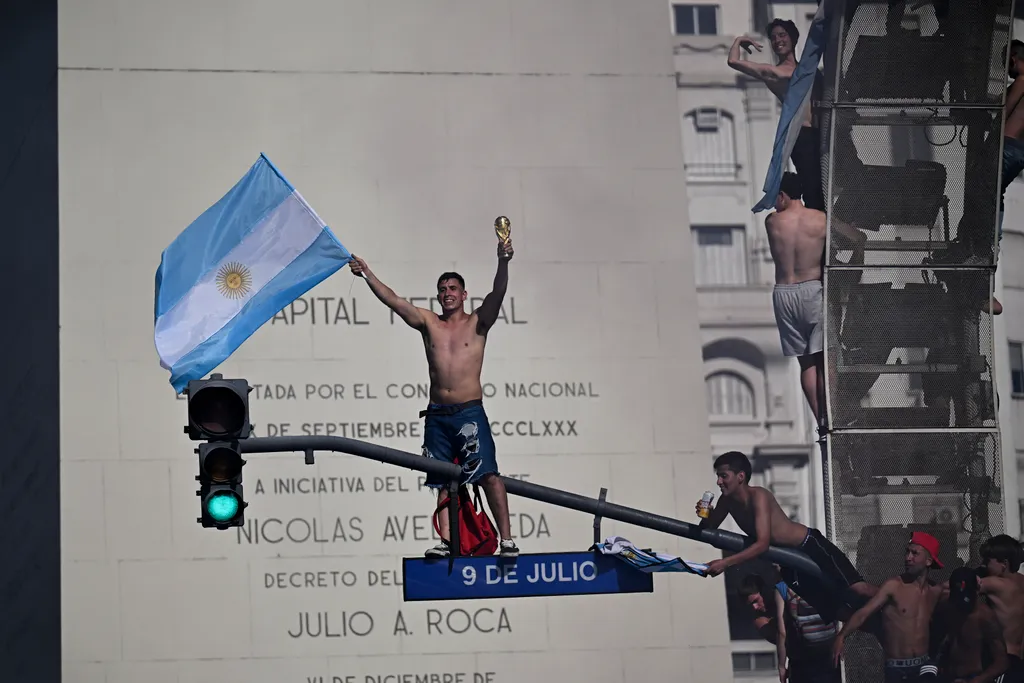 vb-döntő, ünneplés, Buenos Aires, Argentína 