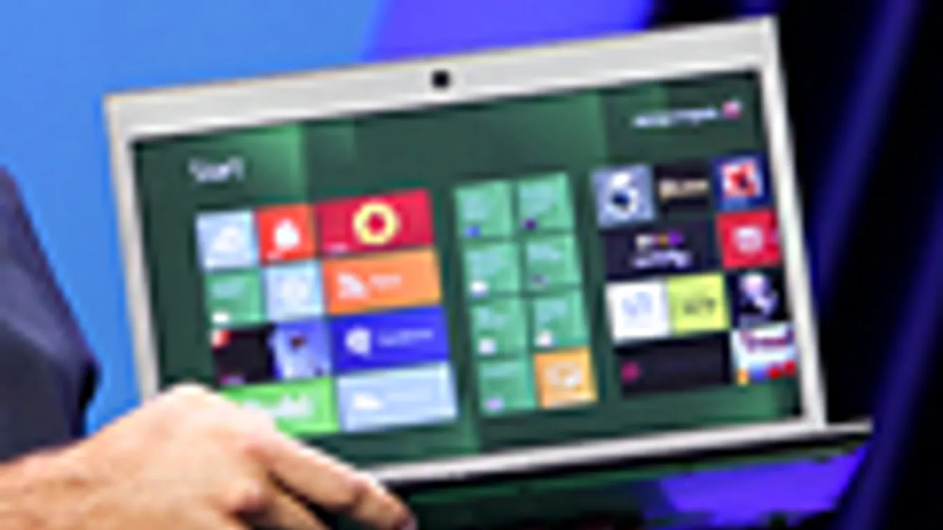Windows 8, Microsoft, bemutató, laptop