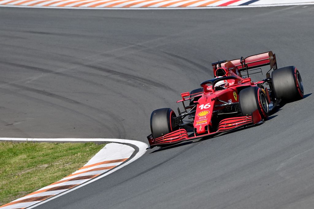 Forma-1, Charles Leclerc, Ferrari, Holland Nagydíj 2021, futam 