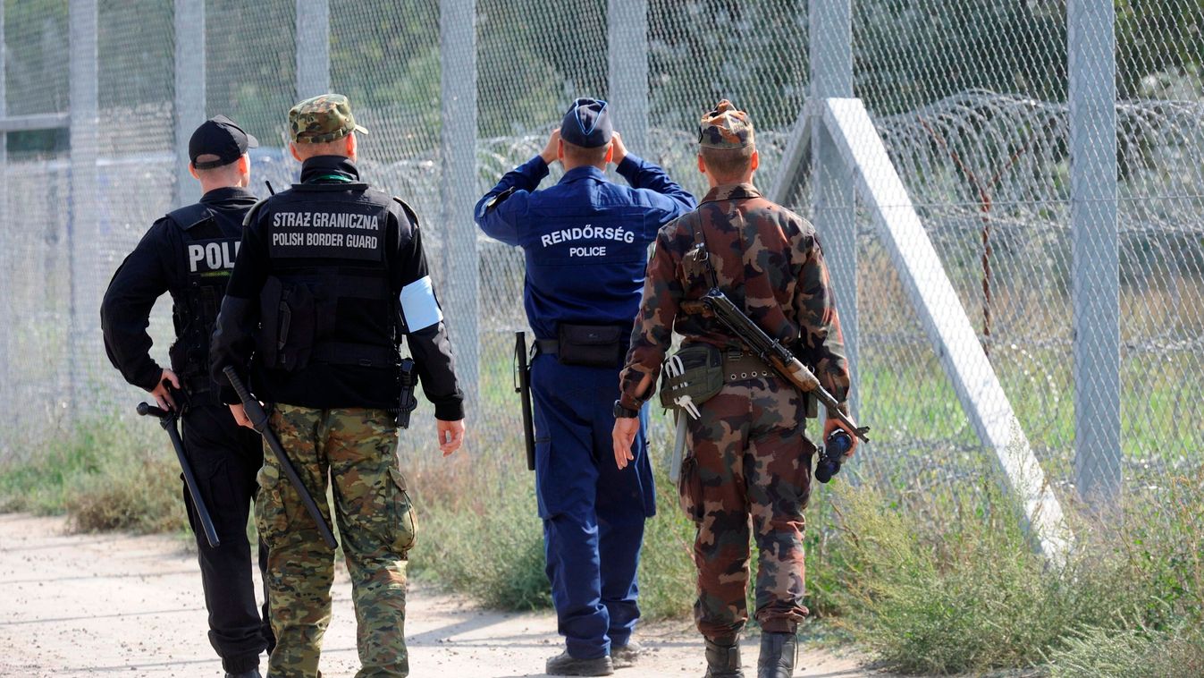 Illegális bevándorlás - Megkezdték szolgálatukat a lengyel rendőrök a magyar-szerb határon 