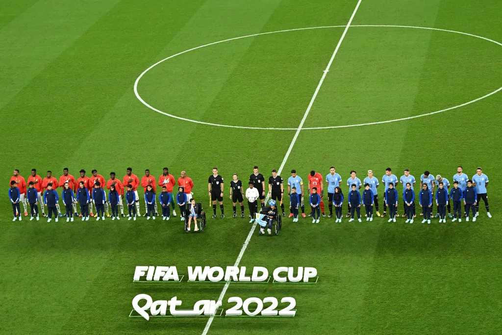 2022-es labdarúgó-világbajnokság, 2022-es katari FIFA-világbajnokság, Katar, labdarúgás, futball, foci-vb, focivb2022, Ghána - Uruguay, csoportkör, H csoport, Al Janoub Stadion, 2022. 12. 02. 