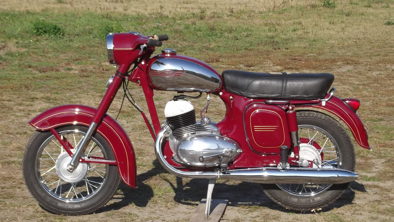 Jawa 350/360 veteránteszt 