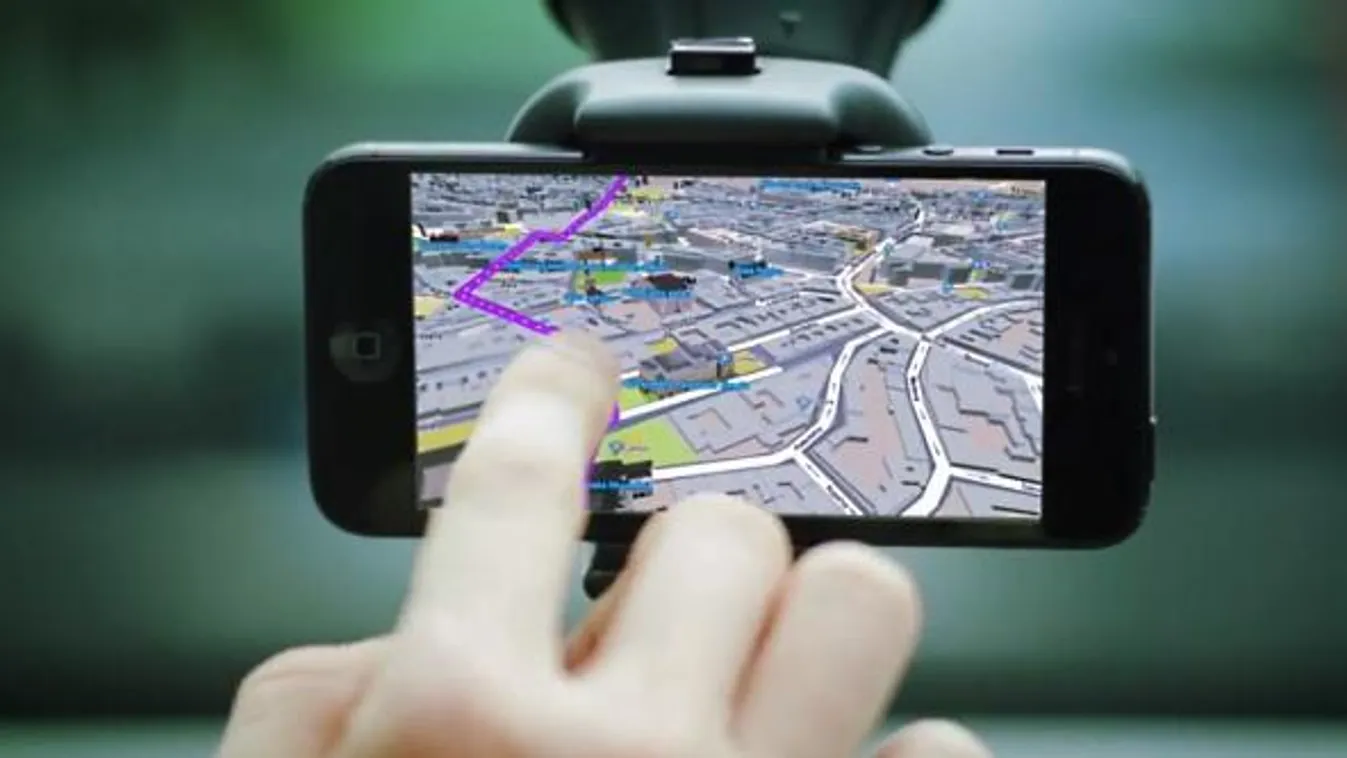 navigáció autó gps térkép mobil 