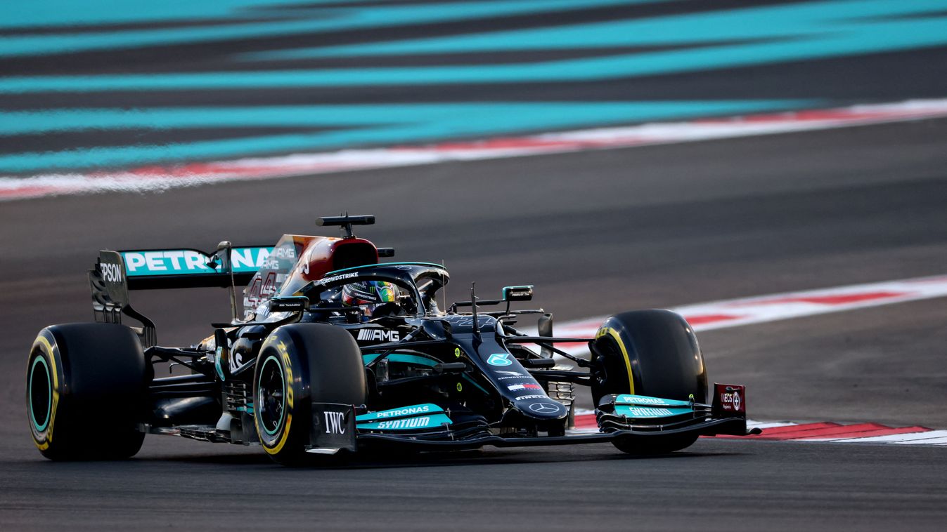 Forma-1, Lewis Hamilton, Mercedes, Abu-dzabi Nagydíj 2021, péntek 