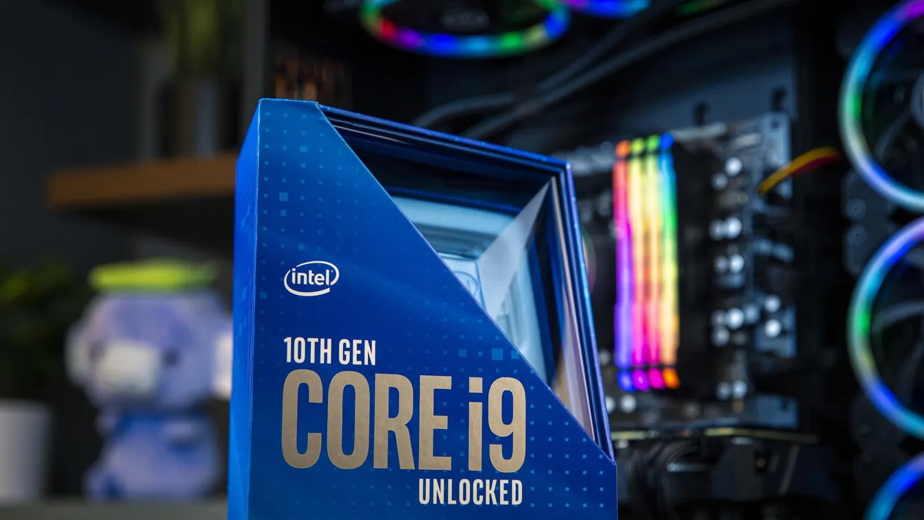 intel core i9-10900k cpu processzor gamer gaming 