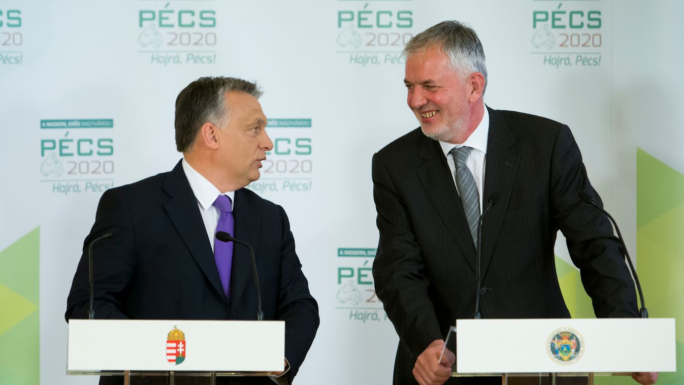 Orbán Viktor, Pécs 