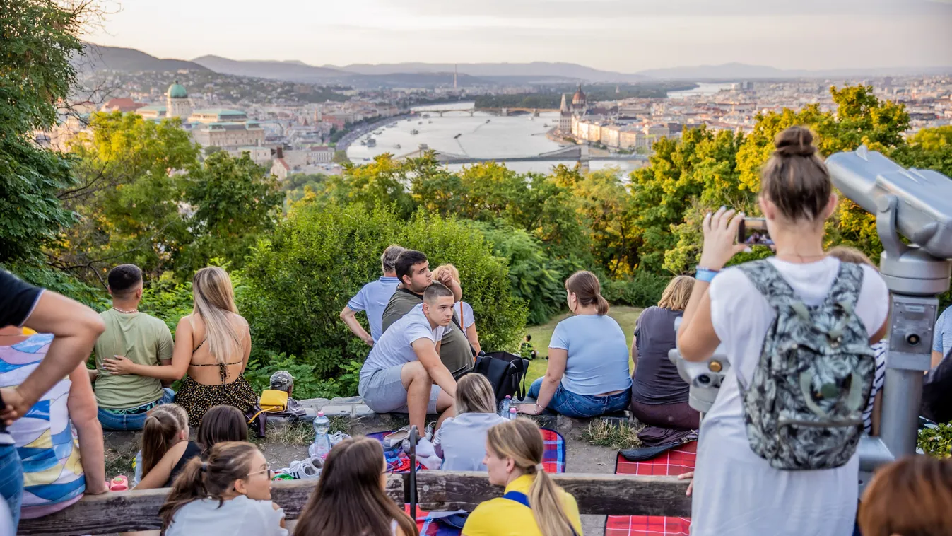 2021 augusztus 20 Gellért-hegy tűzijáték Budapest 