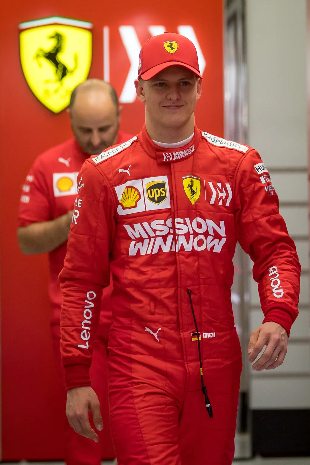 Forma-1, Bahrein, teszt, Mick Schumacher, Scuderia Ferrari 