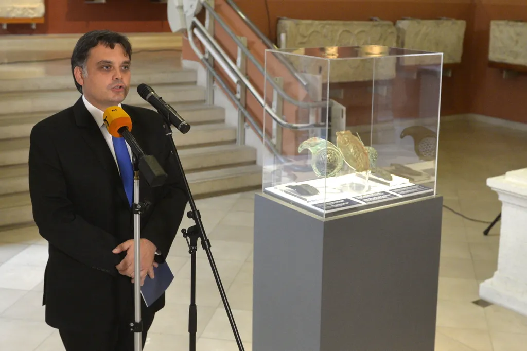 Különleges római díszpáncélt mutat be a Nemzeti Múzeum Hónap kincse kiállítása, galéria, 2021 