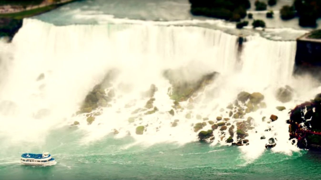 Niagara, vízesés, tilt-shift 