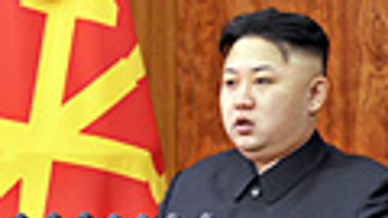 Kim Dzsong Un, észak-koreai vezető újévi köszöntöt mondott