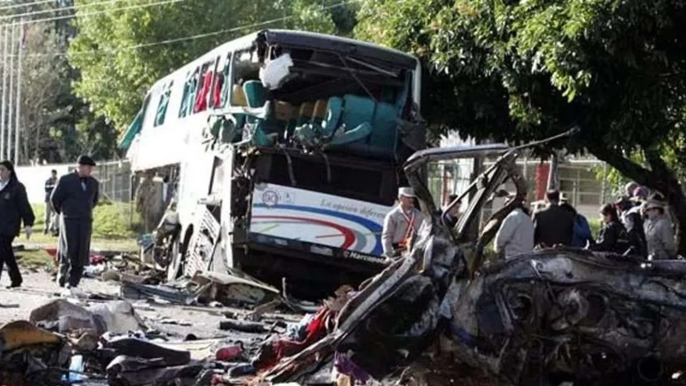 Haiti, busz, baleset 