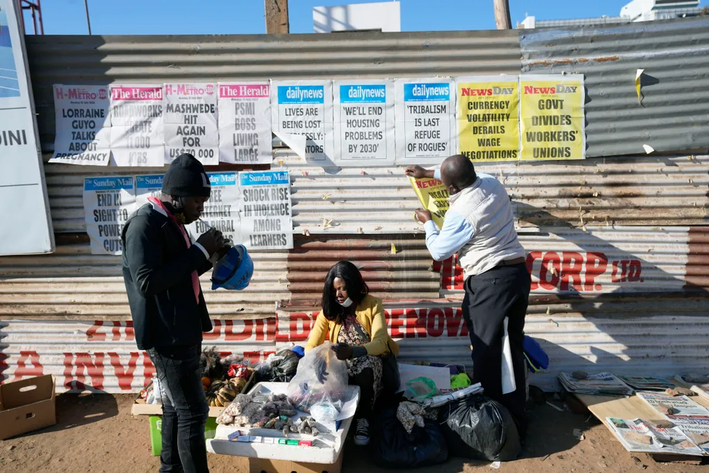 Infláció Zimbabwében, Zimbabwe, Afrika, Gazdaság, recesszió 