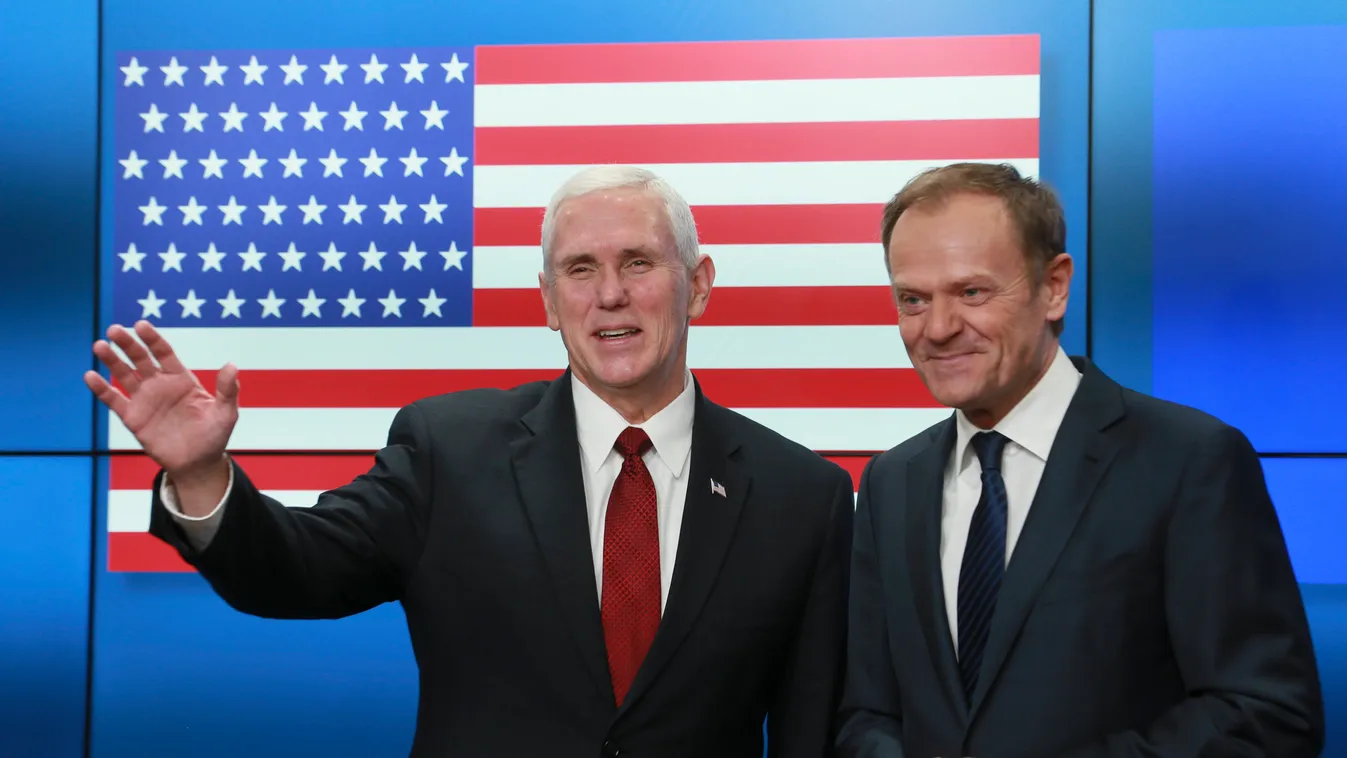 TUSK, Donald; PENCE, Mike 