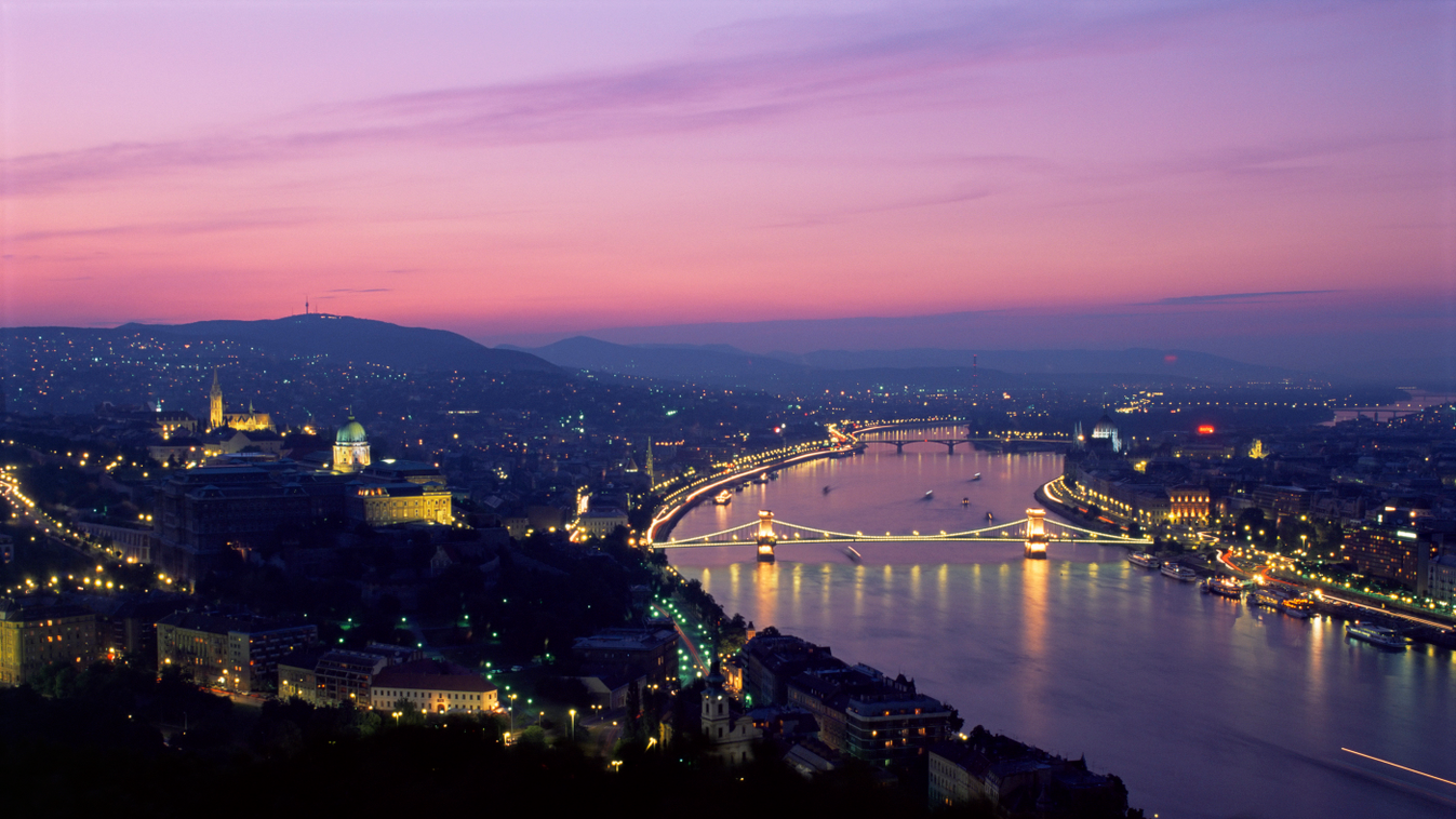 Budapest látkép panoráma 