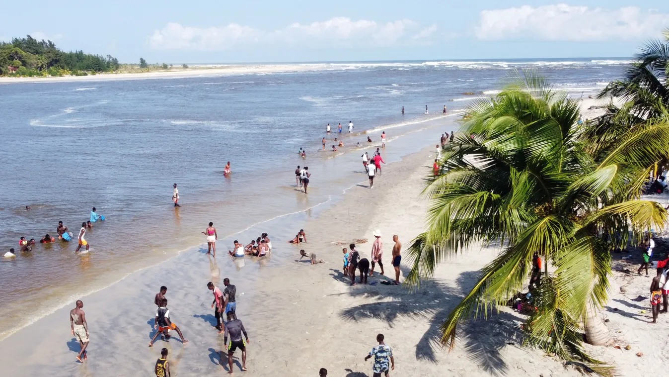 The Atlantic Ocean coasts of Ivory Coast await foreign tourists 2021,Abidjan,Atlantic Ocean,drone,Ivory Coast,tourism,tourists Horizontal 