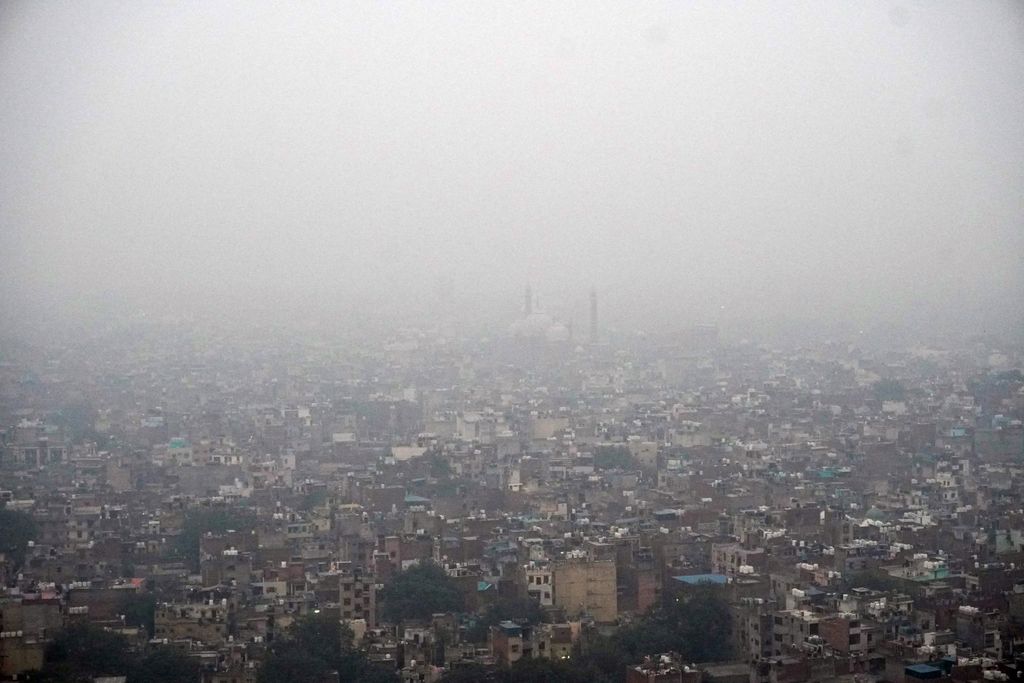 szmog, légszennyezés, környezetszennyezés, India, galéria 