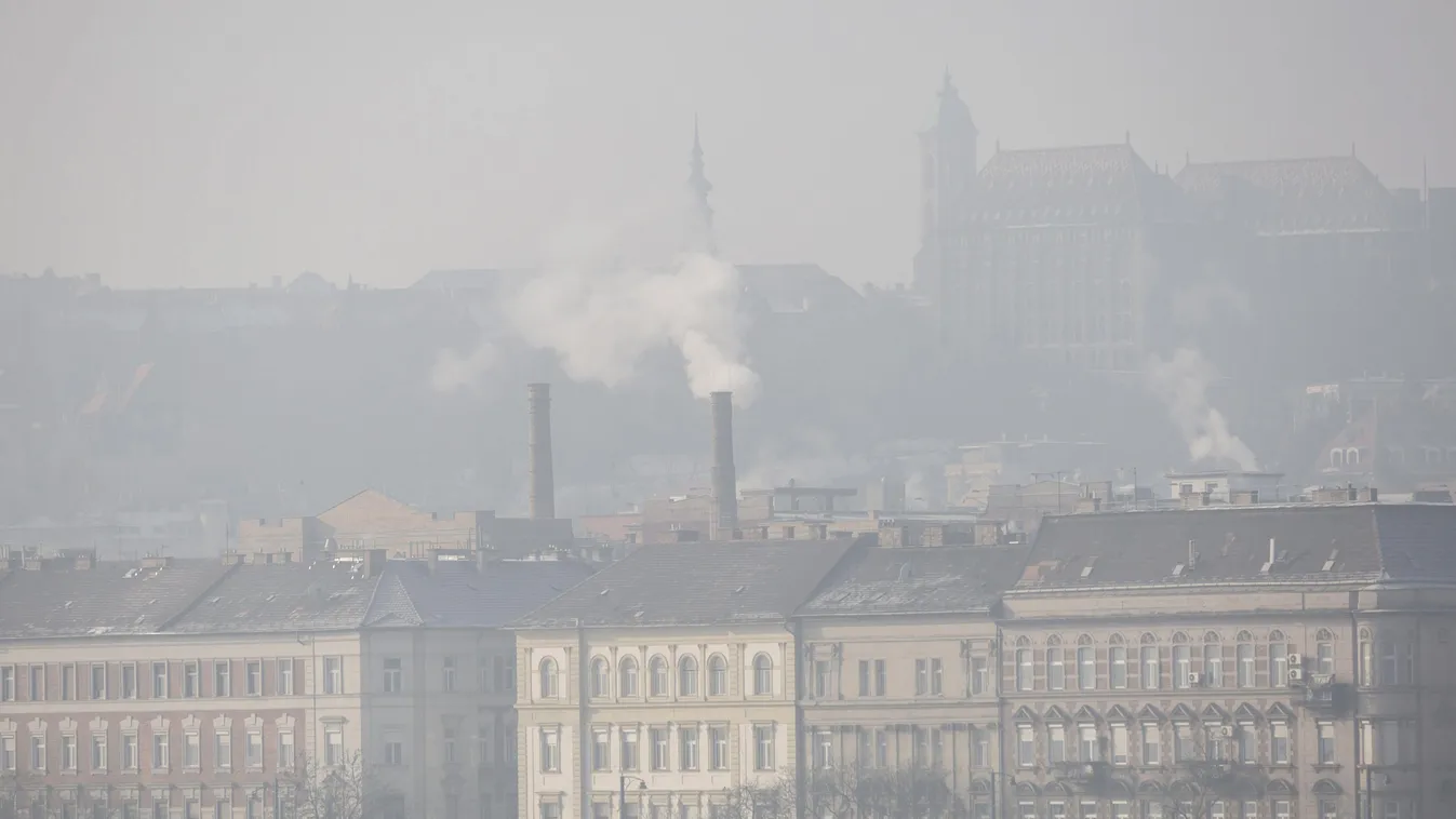 szmog szálló por budapest 