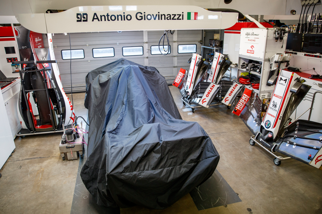 Forma-1, Eifel Nagydíj, Antonio Giovinazzi, Alfa Romeo Racing 