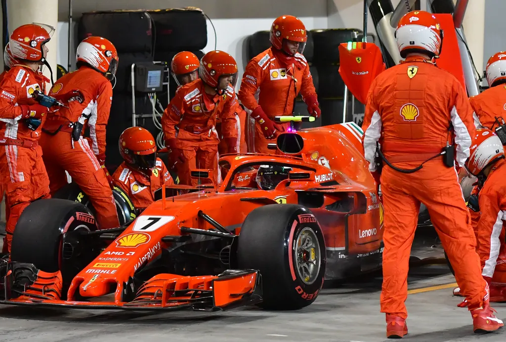 A Forma-1-es Bahreini Nagydíj, Kimi Räikkönen, Scuderia Ferrari 