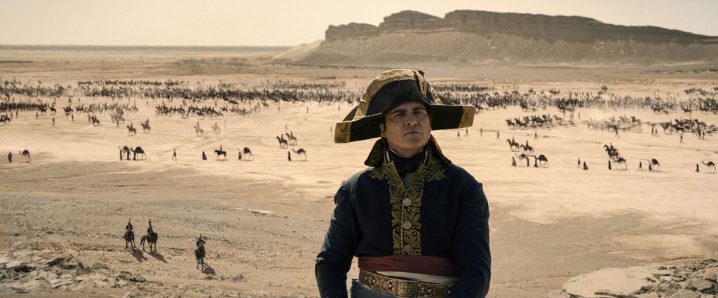 NAPOLEON (2023) movie cinema filmstill film still biopic biographie historique Napoleon Bonaparte egypte egypt panoramic FILM BIOGRAPHY HISTORY 