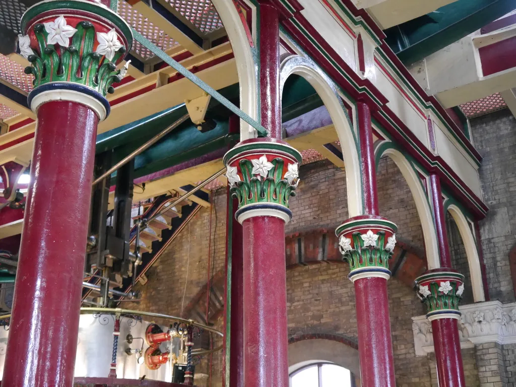 Crossness Pumping Station in London szennyvíz szivattyú 