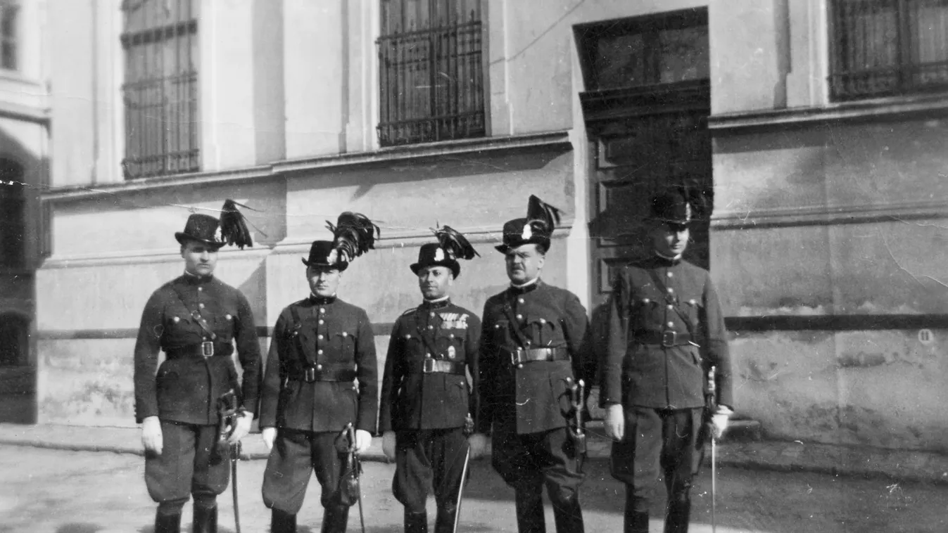 csendőrök, Fortepan, Karabélyos Péter, 1936 
