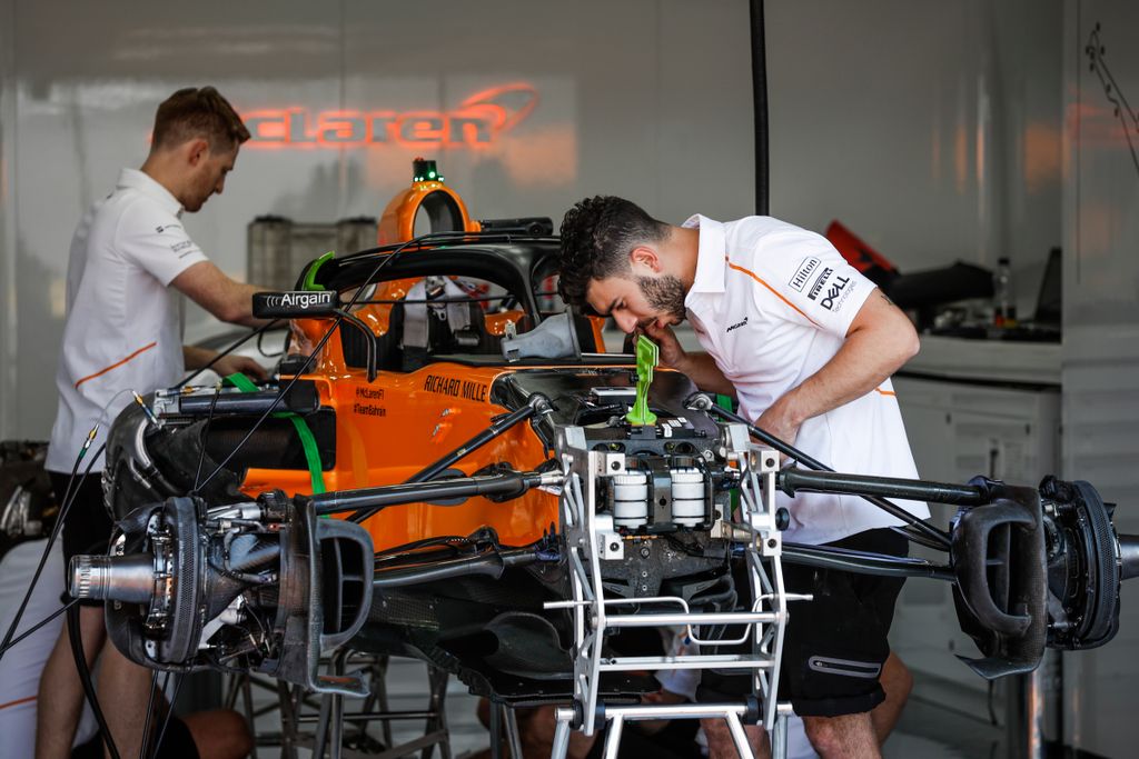 Előkészületek a Forma-1-es Francia Nagydíjra, McLaren Racing 
