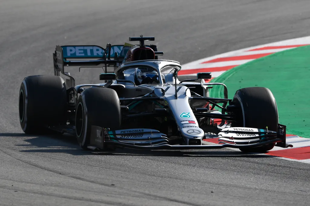 Forma-1, Barcelona, teszt, 1. nap, Valtteri Bottas, Mercedes 