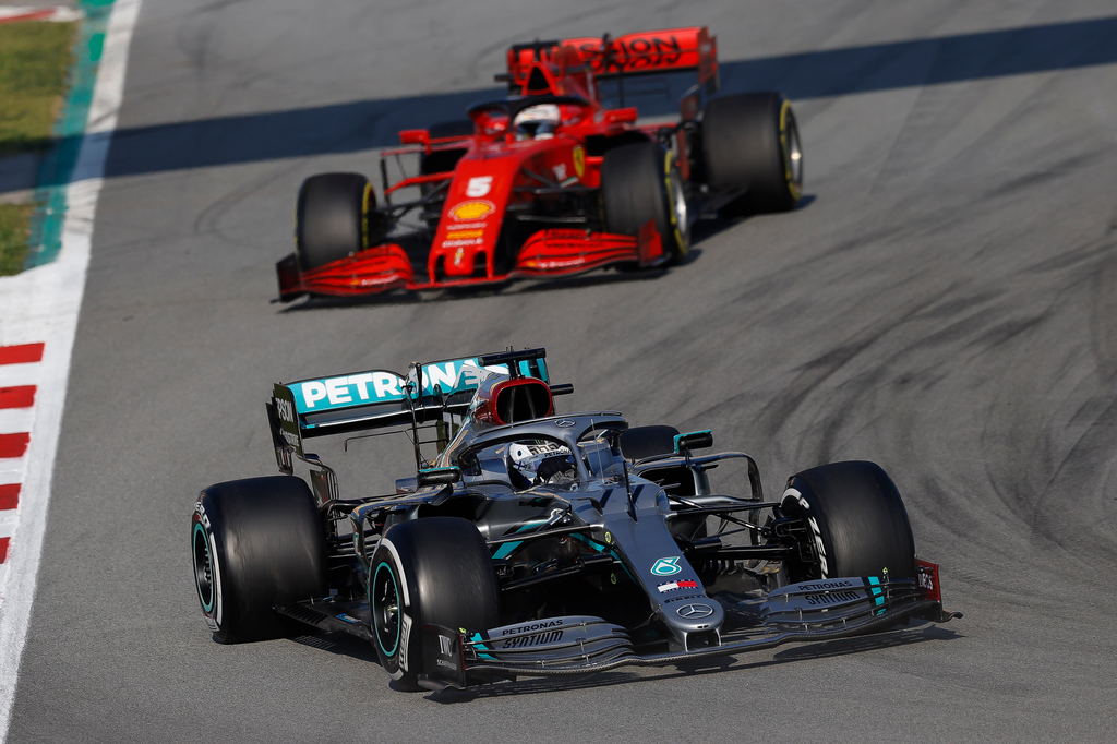 Forma-1, Valtteri Bottas, Mercedes, Barcelona teszt 3. nap, Vettel, Ferrari 
