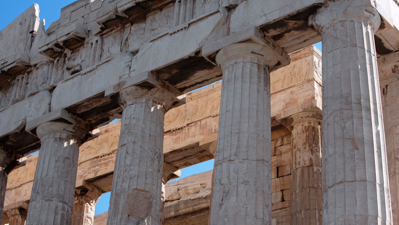 Parthenón, azaz a szűz Pallasz Athéné temploma az Akropoliszon  A világ legszebb épületei - építészek szemével otthon 
