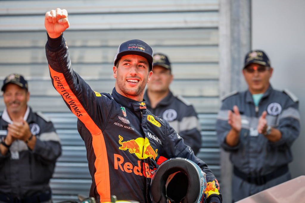 A Forma-1-es Monacói Nagydíj szombati napja, Daniel Ricciardo 