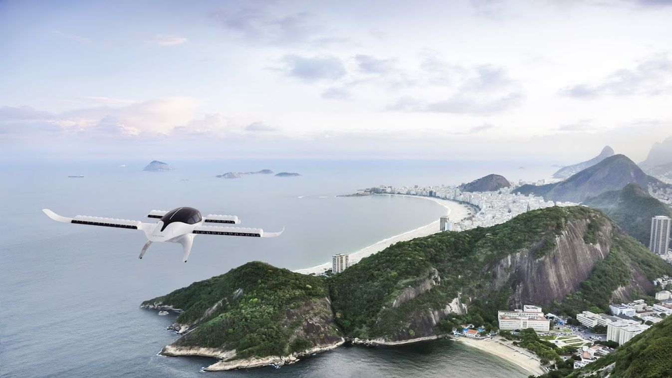 Lilium jet Rio de Janeiro 7 setaer repülő repülőgép 