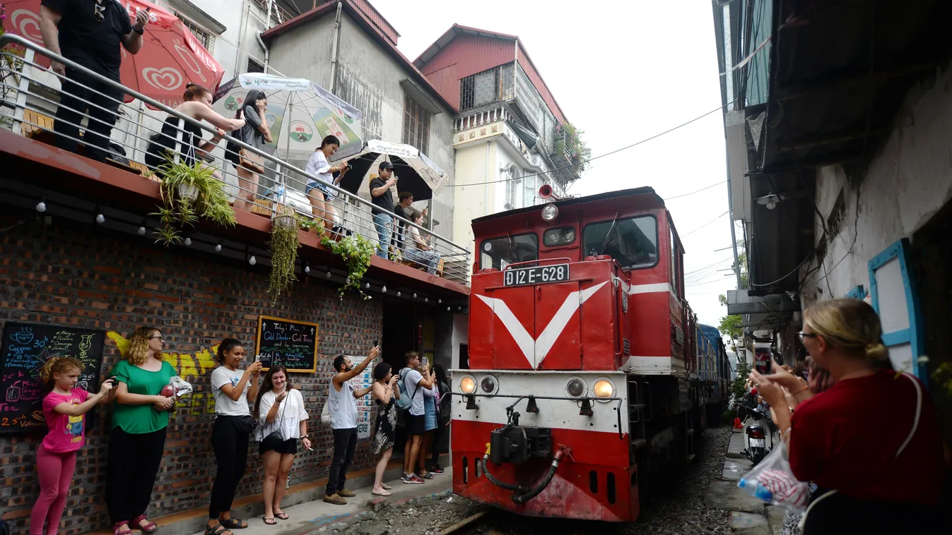 Hanoi vonat vasút Vietnam 