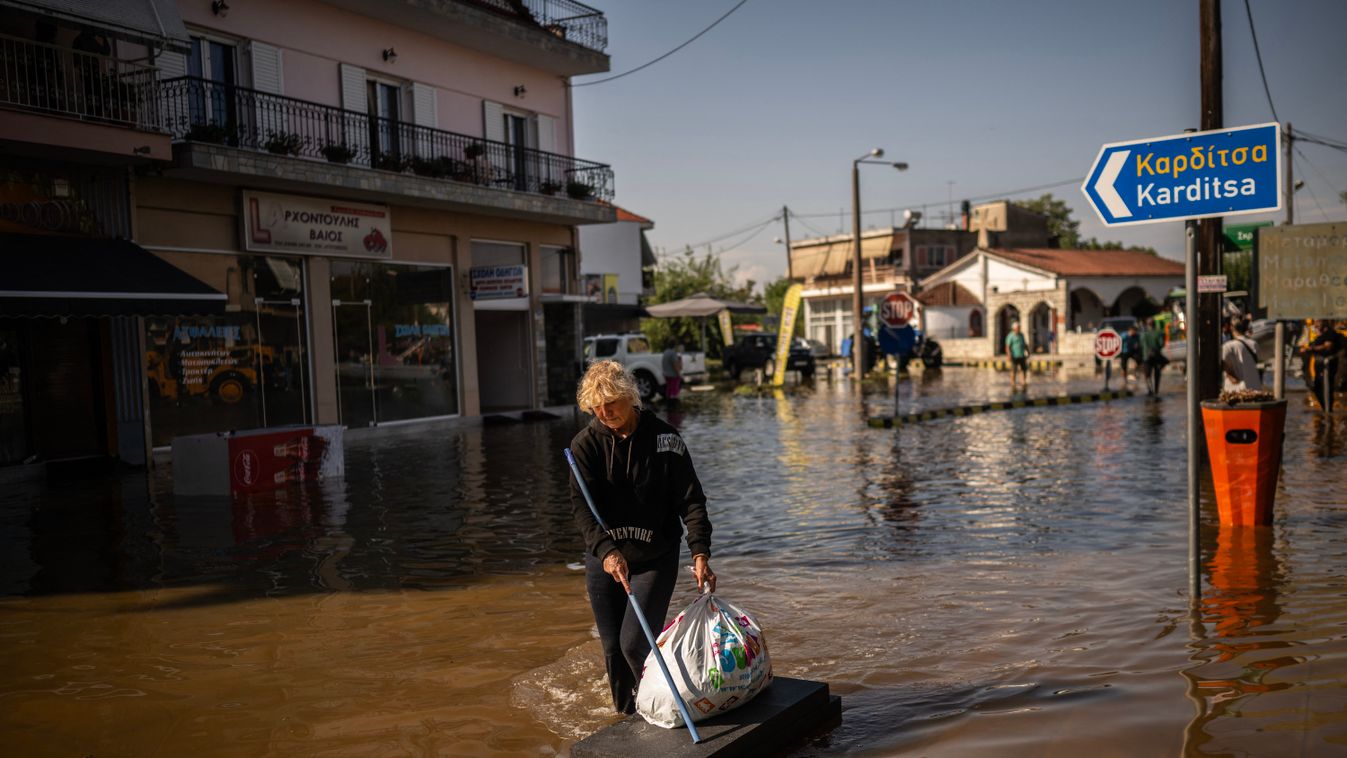 Görögország, esőzések, áradások, 2023.09.08., 