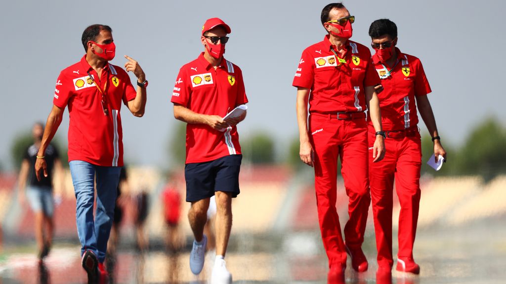 Forma-1, Spanyol Nagydíj, csütörtök, Sebastian Vettel, Ferrari 