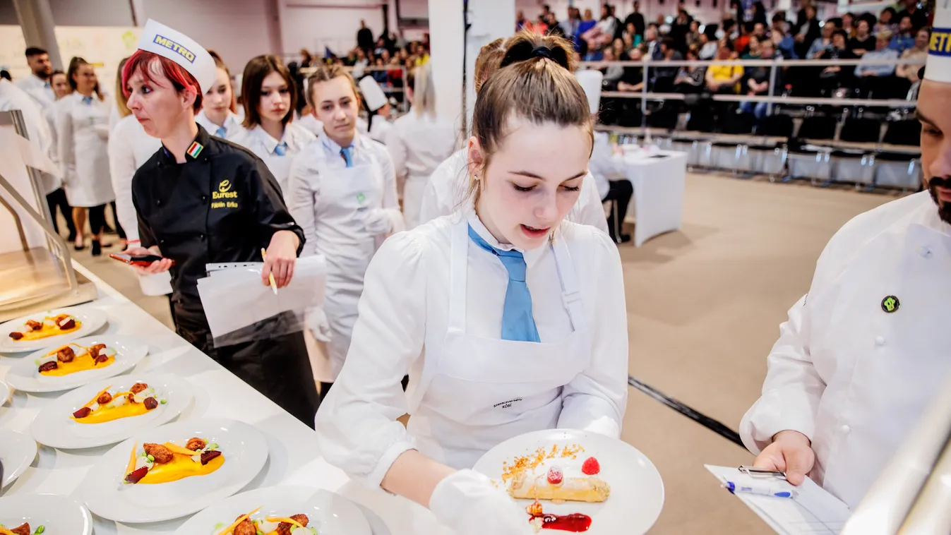 Közétkeztetési szakácsverseny döntője 2022.03.23. Sirha élelmiszeripari szakkiállítás, 