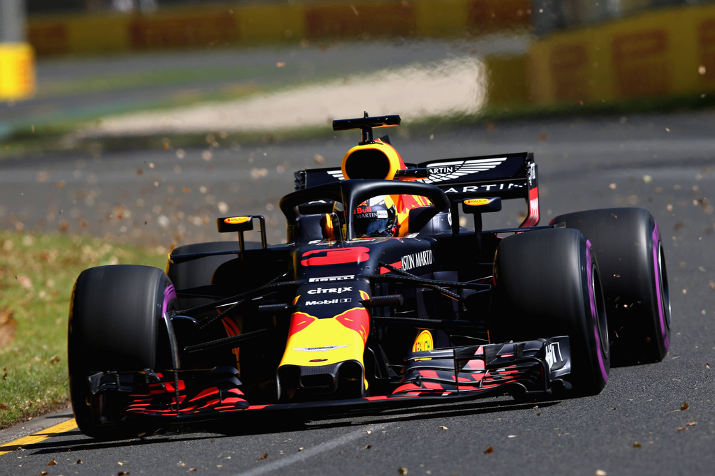A Forma-1-es Ausztrál Nagydíj pénteki napja, Daniel Ricciardo, Red Bull Racing 