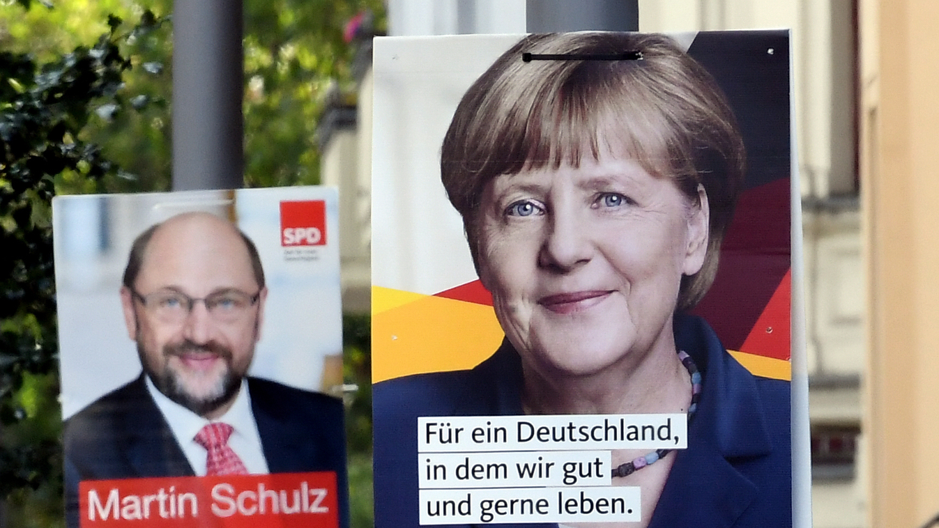 Campaign signs in Berlin 