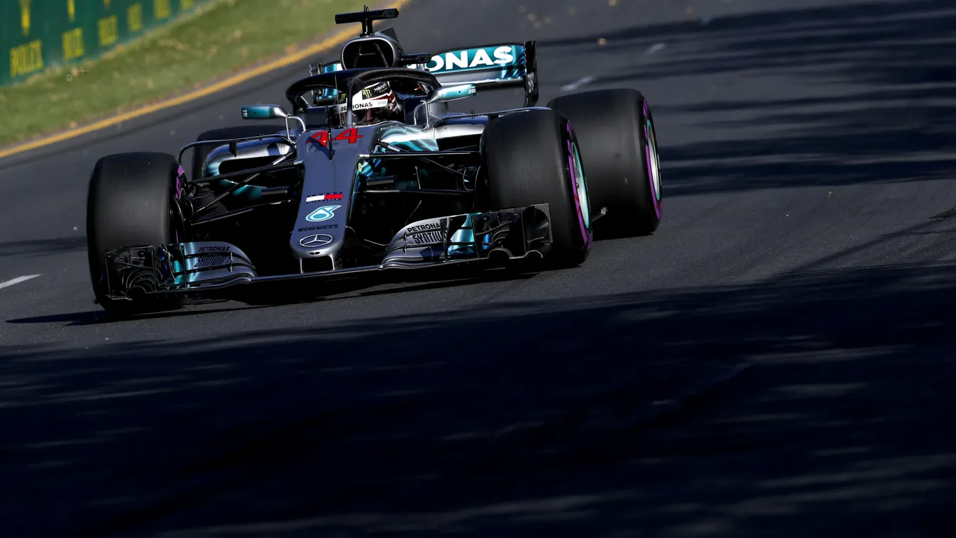 A Forma-1-es Ausztrál Nagydíj pénteki napja, Lewis Hamilton, Mercedes-AMG Petronas 