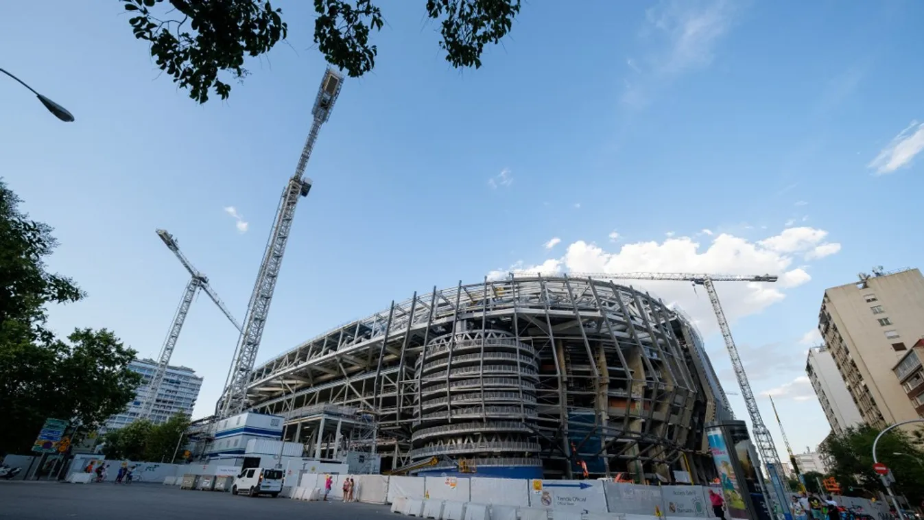 Santiago Bernabeu Stadium NurPhoto General news Economy Business and Finance Madrid - Spain August 9 2022 9th August 2022 Football Club Santiago Bernabeu Stadium Soccer Real Madrid Stadium Horizontal STADIUM 