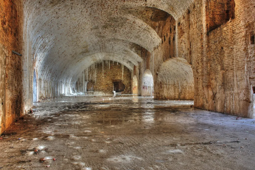 St. Nicholas Fortress, Horvátország, Szent Miklós erőd, Šibenik, Szent Ante-csatorna bejárata, velencei erődépítésű rena-iszánsz épület, világ építészeti örökség, Adria 