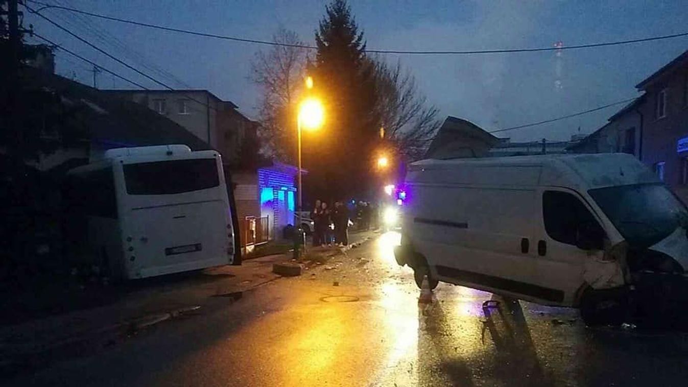 szlovák buszbaleset 
