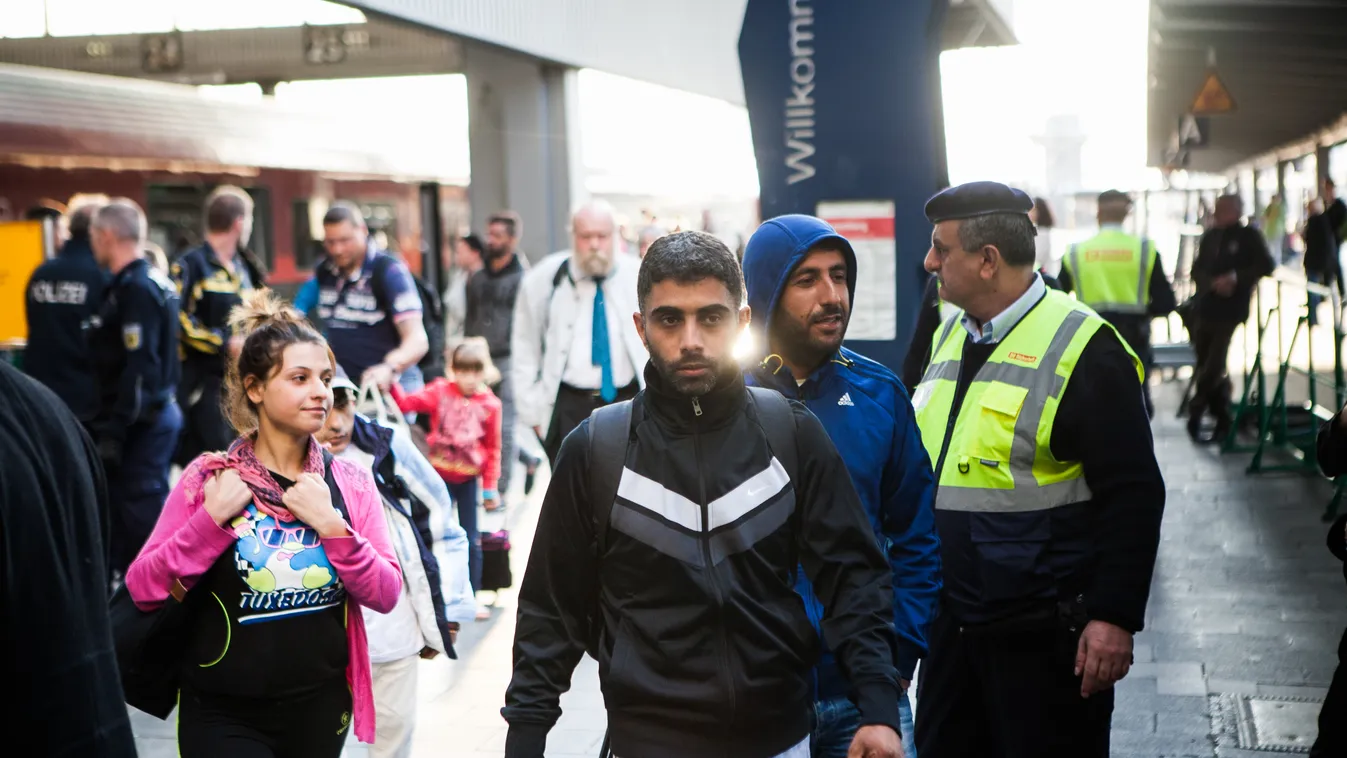 München Németország menekültek 