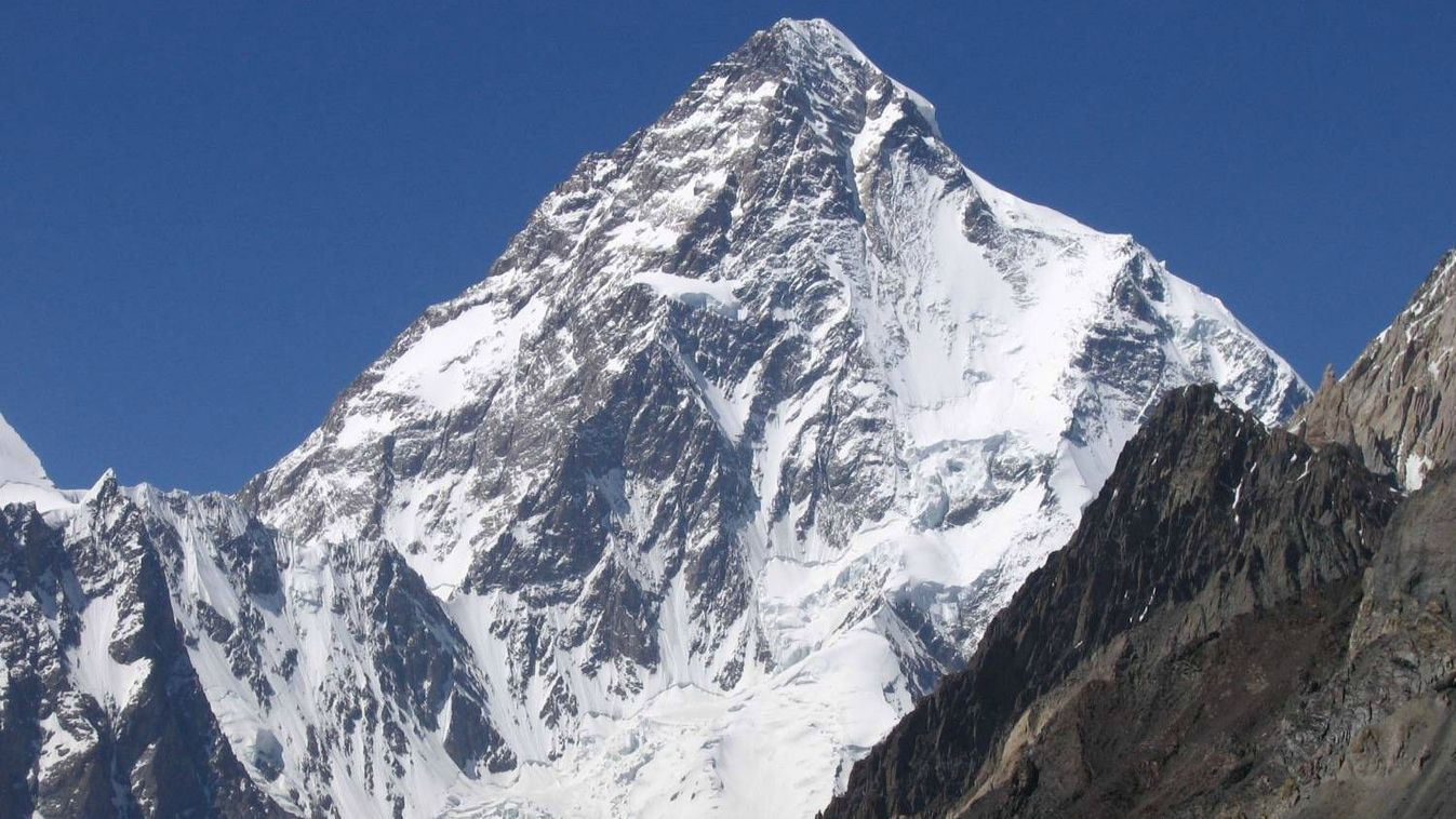 a K2, a világ második legmagasabb hegycsúcsa 